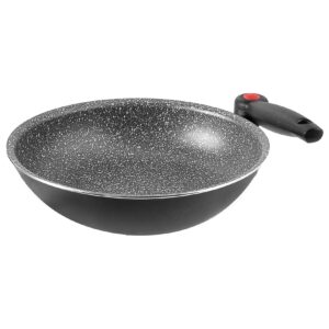 BRUNNER Camping Pfanne Pirate Wok Ø28 cm Bratpfanne Antihaft Beschichtet Alu