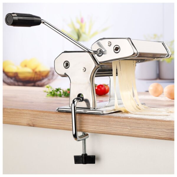 Mechanische Nudelmaschine Pasta Maker Teig Maschine Lasagne Aufsatz Verstellbar