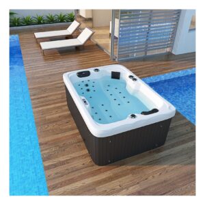 TroniTechnik® Outdoor Whirlpool LEVANZO inkl. Heizung