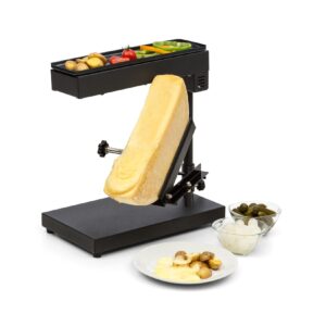 Appenzell Peak Raclette mit Grill 1000W Thermostatschalter schwarz