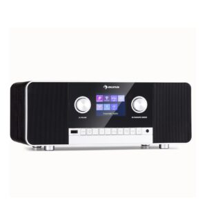 Connect 120 MKII Internetradio Bluetooth WLAN DAB/DAB+ USB AUX Schwarz