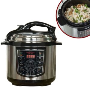 Starlyf® Multikocher - Schnellkochtopf - Reiskocher edelstahl Pressure Cooker