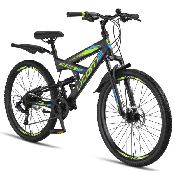 Licorne Bike Strong 2D Premium Mountainbike in 26