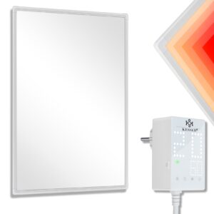 KESSER® Infrarotheizung Mit Thermostat Infrarot Wandheizung Elektroheizung IP44