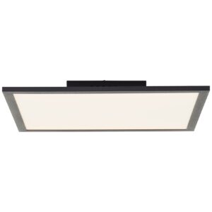 Brilliant Jacinda LED Deckenaufbau-Paneel 40x40cm sand schwarz