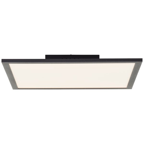 Brilliant Jacinda LED Deckenaufbau-Paneel 40x40cm sand schwarz