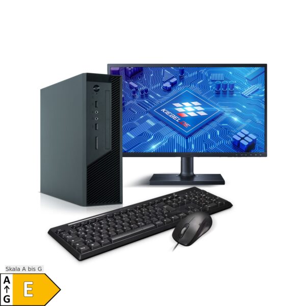 PC Set mit 27 Zoll TFT Multimedia AMD Ryzen 5 5600G