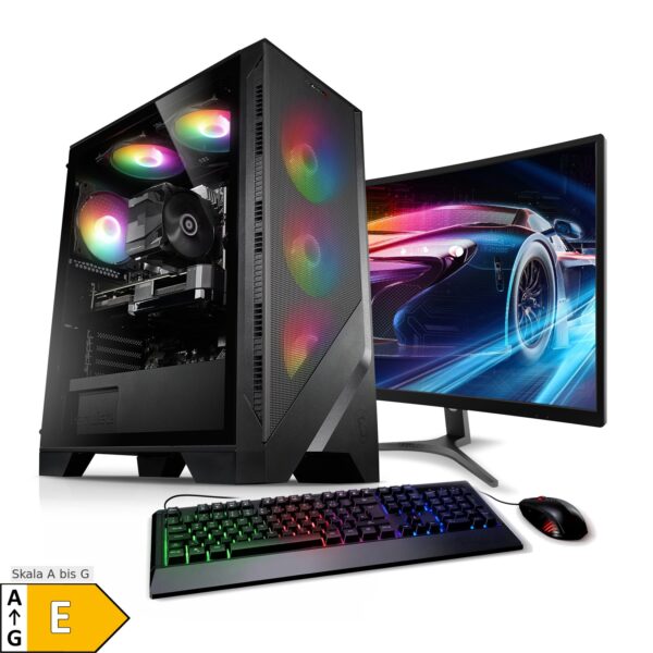 PC Set mit 24 Zoll TFT Total 10 Intel Core i5-10600KF