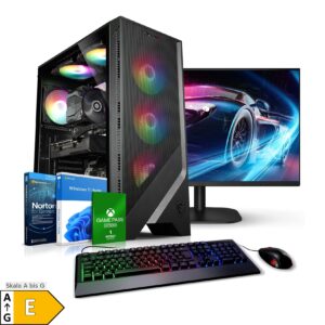 PC Set mit 23.8 Zoll TFT Total IV AMD Ryzen 5 4500