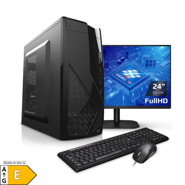 PC Set mit 23.8 Zoll TFT Storm 10 Media Intel Core i5-10600KF