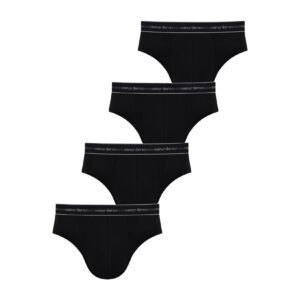 NUR DER Herren Slip 3D-Flex Classic 4er Pack