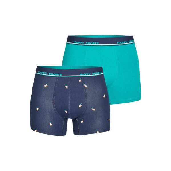 Happy Shorts Herren Boxer Duck 2er Pack