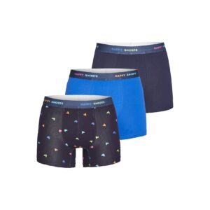 Happy Shorts Herren Retro Boxer Colourful Hearts 3er Pack