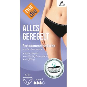 NUR DIE Damen Periodenunterwäsche Alles Geregelt Slip normal 1er-Pack