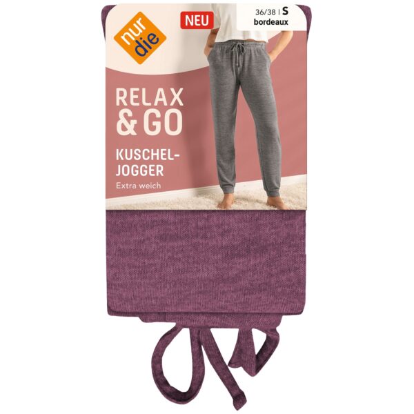 NUR DIE Damen Jogginghose Relax & Go Kuschel-Jogger