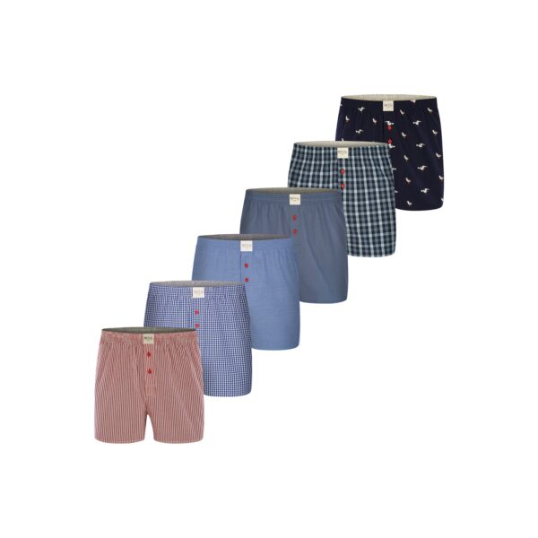 Phil & Co. Berlin Herren Boxer Sets 6er Pack