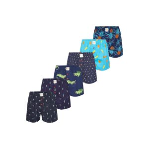 Phil & Co. Berlin Herren Boxer Prints 6er Pack