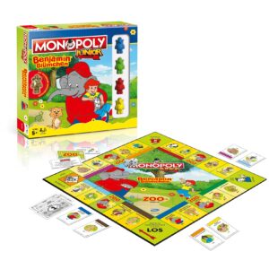 Monopoly Junior Benjamin Blümchen Brettspiel Gesellschaftsspiel Spiel Deutsch