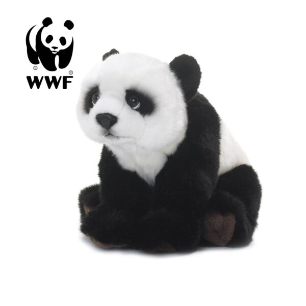 WWF Plüschtier - Panda (23cm) lebensecht Kuscheltier Stofftier