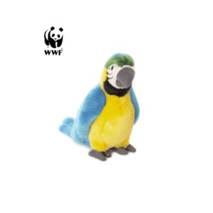 WWF - Plüschtier - Gelbbrustara Papagei (18cm) Kuscheltier Stofftier Vogel