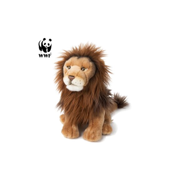 WWF Plüschtier Löwe (30cm) lebensecht Kuscheltier Stofftier Plüschfigur