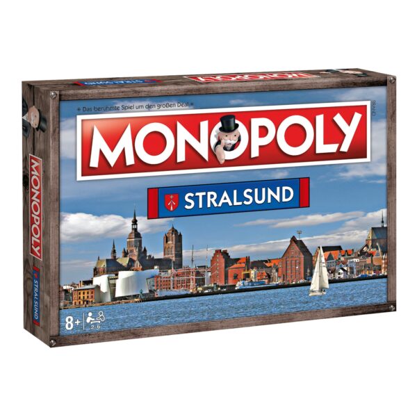 Monopoly - Stralsund Stadt City Edition Gesellschaftsspiel Brettspiel Spiel