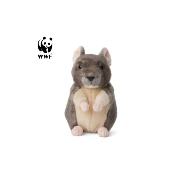 WWF Plüschtier Chinchilla (17cm) lebensecht Kuscheltier Stofftier Plüschfigur