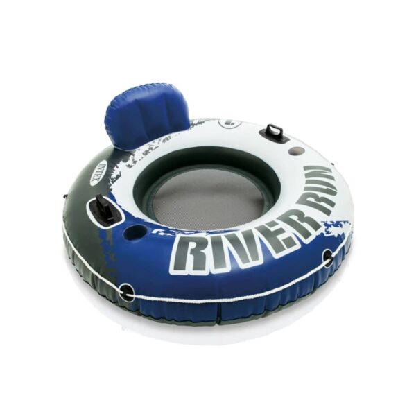 INTEX 58825EU - Schwimmring - »River Run 1« mit Rückenlehne + Getränkehalter (Ø135 cm)