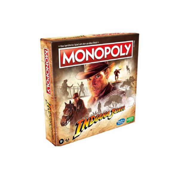 Hasbro - Monopoly Indiana Jones Brettspiel Gesellschaftsspiel Indy