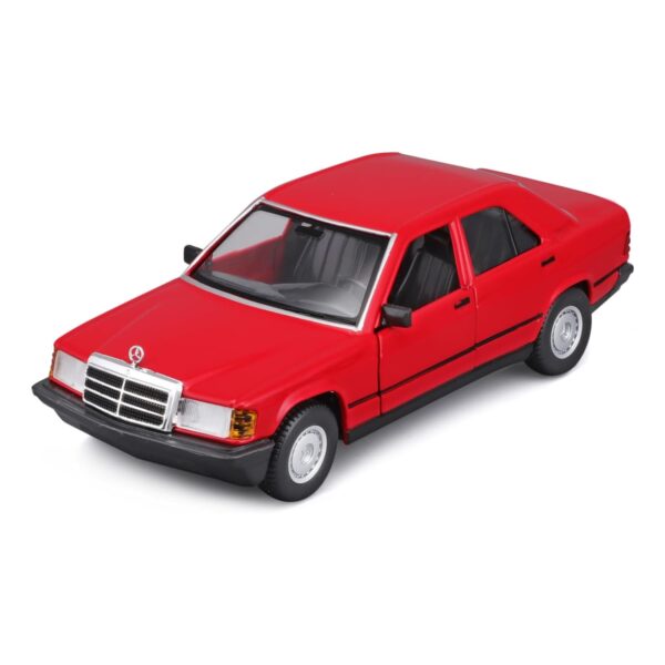 Bburago 18-21103 - Modellauto - Mercedes 190E ´87 (rot