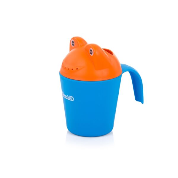 Chipolino Baby Badetasse Froggy weiche Kanten ergonomischer Griff ab 10 Monaten blau