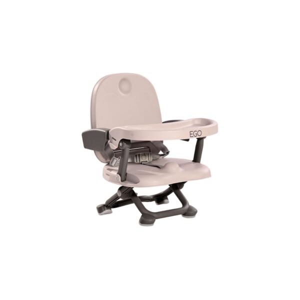 Lorelli Kinderstuhl Ego 2 in 1 Sitzerhöhung Boostersitz Tisch abnehmbar klappbar beige