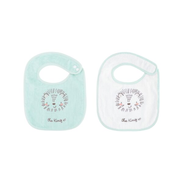 Kikkaboo Babylatz Frottee 2-teiliges Set