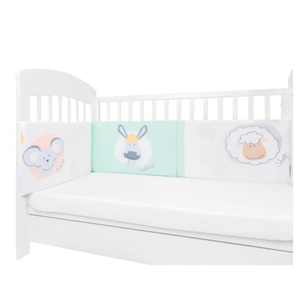 Kikkaboo Babybett Nestchen für Babybett 120 x 60 cm