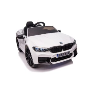 ES-Toys Kinder Elektroauto BMW M5 lizenziert EVA-Reifen Kunstledersitz MP3