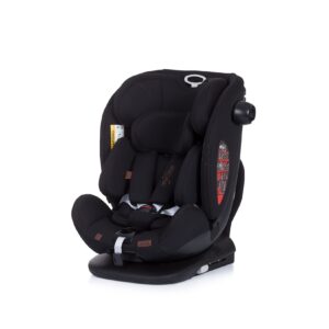 Chipolino Kindersitz i-Size My Size (40 - 150 cm) Isofix verstellbar SPS Reboard schwarz