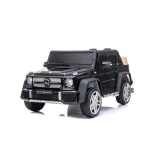 Chipolino Kinderauto Elektroauto Maybach G650 Fernbedienung Bluetooth Kofferraum black