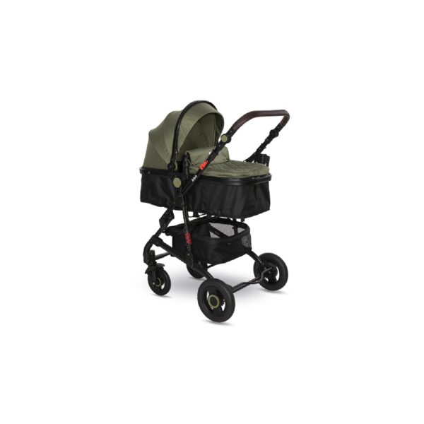 Lorelli Kinderwagen Alba 2 in 1 Sportsitz Babywanne Gummireifen