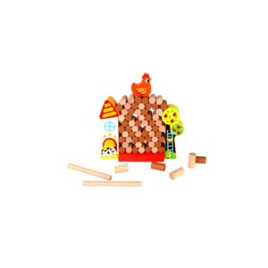 Tooky Toy Holz-Lernspiel Farm TKC572