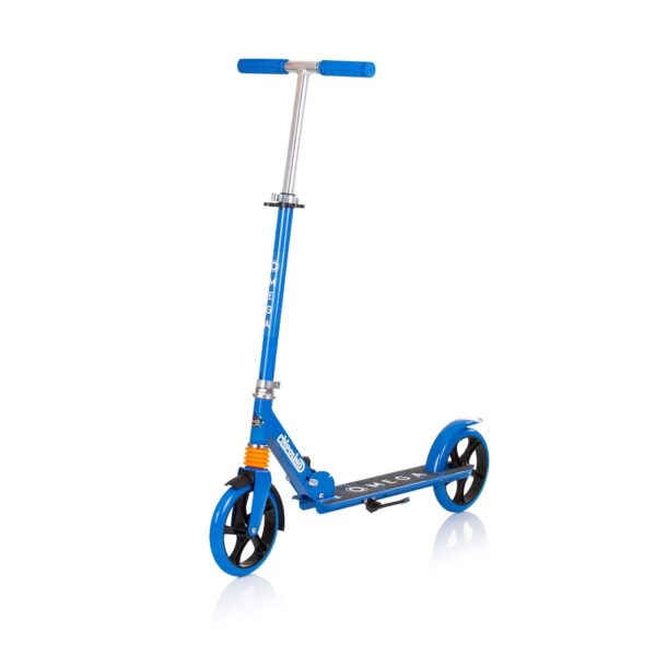 Chipolino Kinderroller Omega PU Räder ABEC-7 Lager verstellbar faltbar Bremse blau