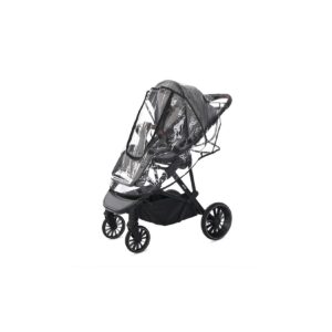 Lorelli Kinderwagen Regenschutz für Kinderwagen oder Buggy universal Regenhaube transparent