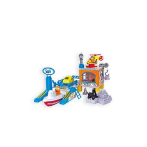 Mochtoys Kinder Hafenwache 10668 Wasserrettung mit Hubschrauber