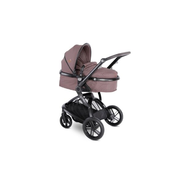 Lorelli Kombikinderwagen Lumina 2 in 1 Babywanne Sportsitz drehbar in einem in beige