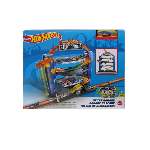 Mattel GNL70 - Hot Wheels City - Spielset mit einem Fahrzeug