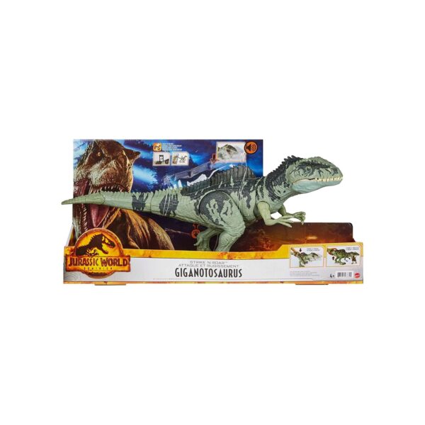 Mattel GYC94 - Jurassic World - Strike N Roar Giganotosaurus