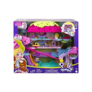 Mattel HJJ98 - Polly Pocket - Tierparty Baumhaus