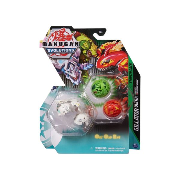 Spin Master 6063071 (20138097) - Bakugan Evolutions - Starter Pack inkl. Gillator Ultra