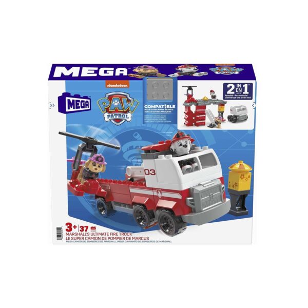 Mattel HHN05 - Paw Patrol - Mega Bloks - 2-in-1 Bauset