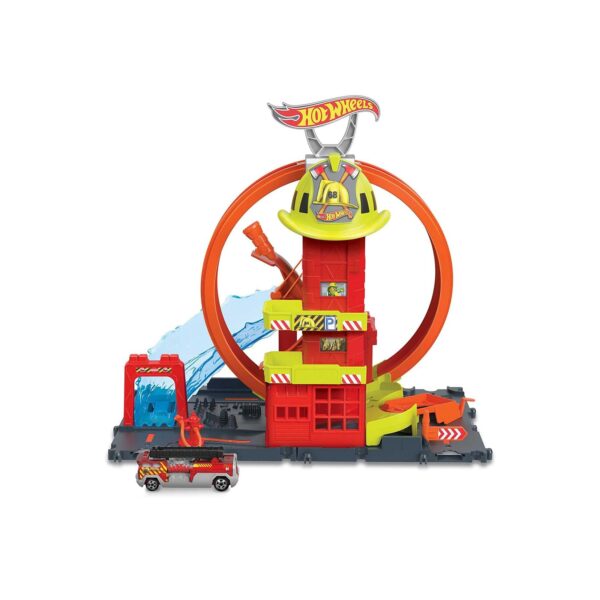 Mattel HKX41 - Hot Wheels - City - Spielset mit einem Fahrzeug