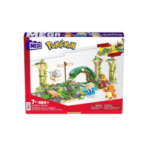 Mattel HDL86 - Pokémon - Mega Construx - Verlassene Ruinen - Konstruktionsspielzeug